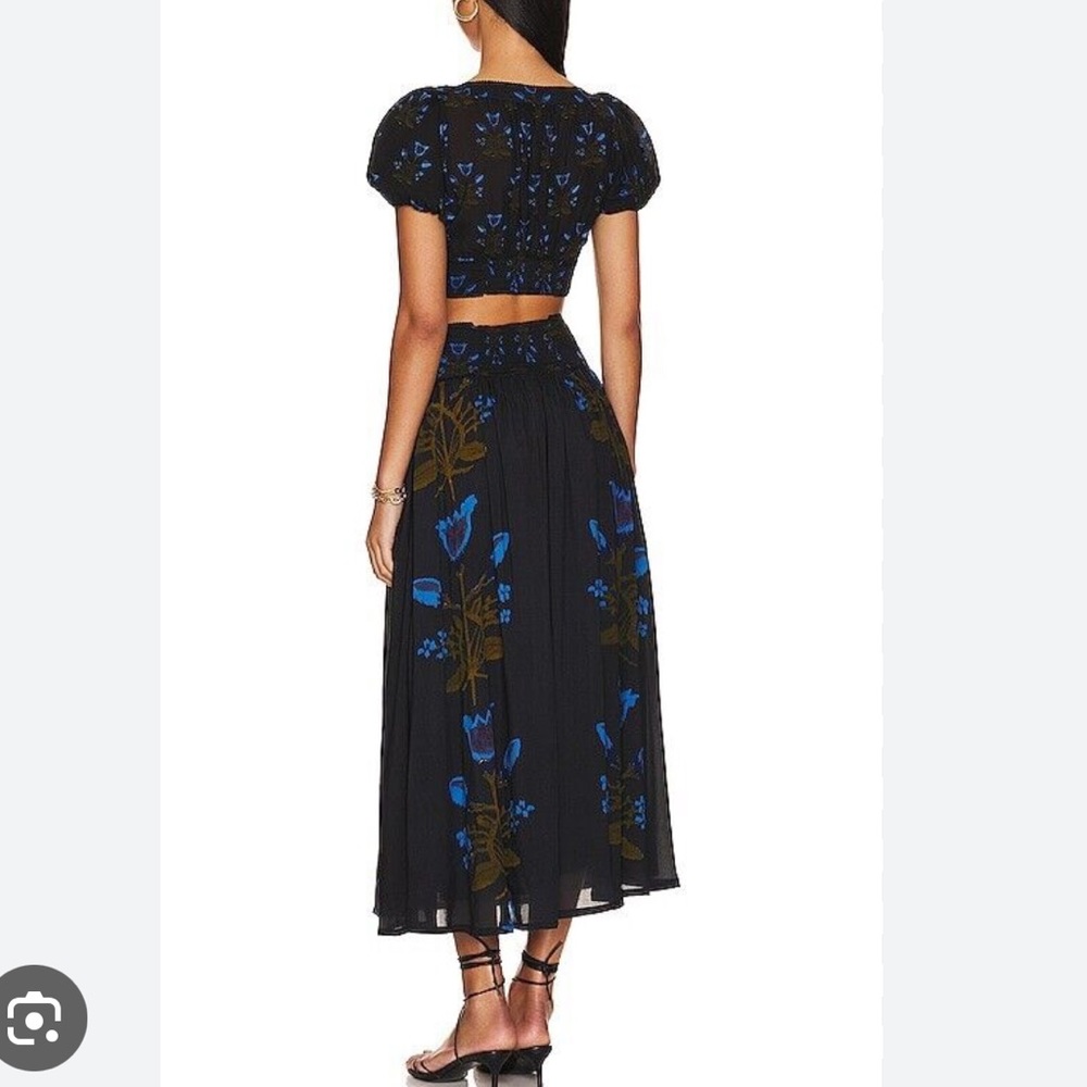 {NWOT} $148 FREE PEOPLE Easy To Love Set in Black Combo - Picture 5 of 8
